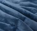 Постельное белье с одеялом &quot;Sofi de Marko&quot; Энрике (синий) Велюр, 1,5 спальный