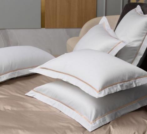 Наволочка с узкой отделкой "ALPINE NUDE PINK ALLURE GRASS" Мако-Сатин, 50х70 (2шт)