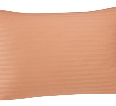 NST (оранж)  Наволочки страйп-сатин, 50x70-2 шт.