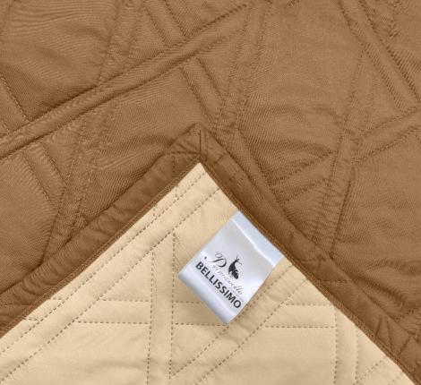 Покрывало Primavelle "ARTI" Биософт 140х200, Модерн Светло-коричневый