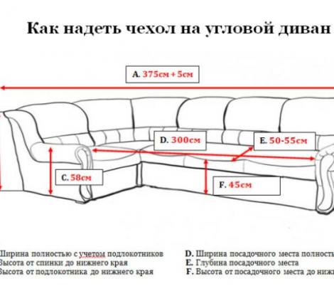 Чехол на 3-х местный угловой диван Karteks "Классика",KAR 009-09, зелёный