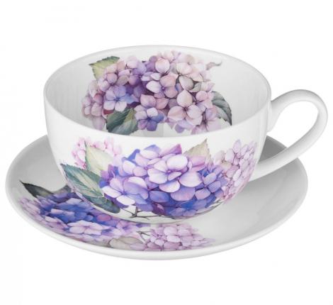 Чайная пара "HORTENSIA", 370 мл