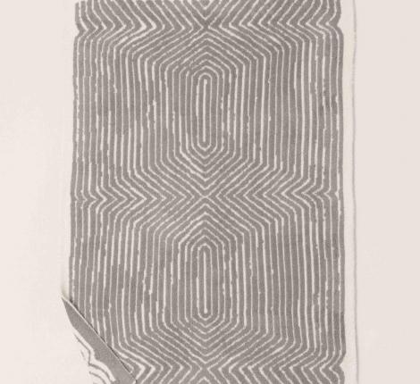 Плед "Barefoot Dreams" CC ASSCHER, 137х183 (кремовый с серым)