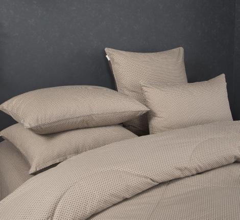 Постельное белье с одеялом "Kazanov.A." Паркер (капучино бежевый) Велюр/Egypt Cotton, 1,5 спальный