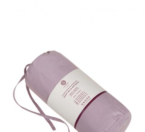 Простыня на резинке Luxberry "SOFT SILK SATEEN" 180x200x30 см, лавандовый