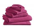 Полотенце махровое "Blanc des Vosges" UNI CYCLAMEN (фиолетовый), 30х50-2шт.