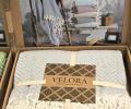 Плед двухцветный-2 "Velora Home" 200х230, серый