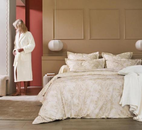 Постельное бельё "Blanc des Vosges" SERENITE SABLE перкаль, Евро