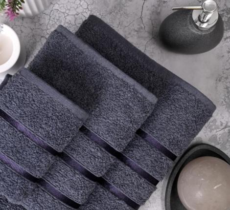 Полотенце махровое AMBIELLA &quot;SPA&quot; 50x80, антрацитовый