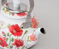 Чайник  "БЕЛЫЕ МАКИ", 1,0 л