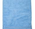 Полотенце махровое "Blanc des Vosges" UNI BLEUET (голубой), 30х50-2шт.
