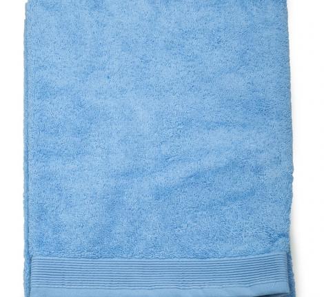 Полотенце махровое "Blanc des Vosges" UNI BLEUET (голубой), 30х50-2шт.