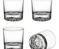 Набор стаканов для вискиы 4 штуки "LION", 310 мл