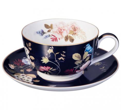 Чайный набор "КОБАЛЬТ"  86-2487-1 на 6 персон, 12 предметов, 300 мл