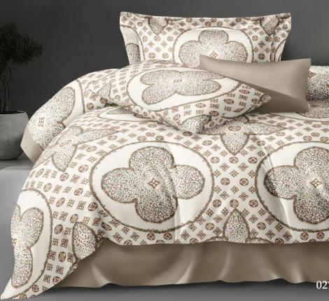 Постельное белье "Cleo" Perfecto 15/021-EH Сатин, 1,5 спальный