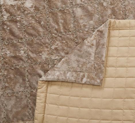 Покрывало велюровое Valtery PMST-31, 240х260 (наволочки 50х70-2шт.)