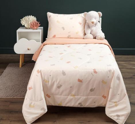 Постельное белье детское с одеялом "Sofi de Marko" Котята Сатин, 1,5 спальный