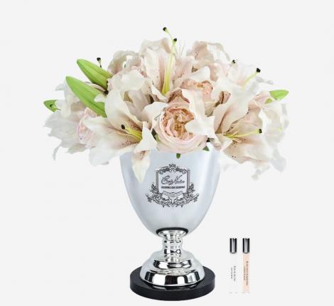 Букет лилий и роз ароматизированный "COTE NOIRE" LILIES&ROSES (бледно-розовый), 2 спрея по 10 мл