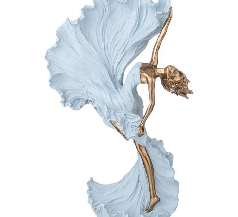 Статуэтка "ТАНЦУЮЩАЯ ЛЕДИ" 162-1184, 19,5*8,5*29,5 см