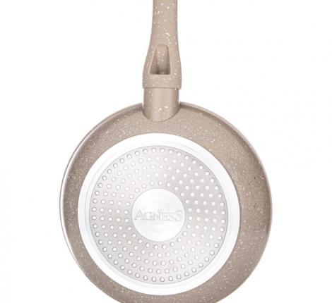 Сковорода AGNESS "LATTE", диаметр 22 см