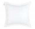 Наволочка "Sofi de Marko" Моне (белый) Страйп Сатин, 70х70 с ушками 5см (1 шт.)