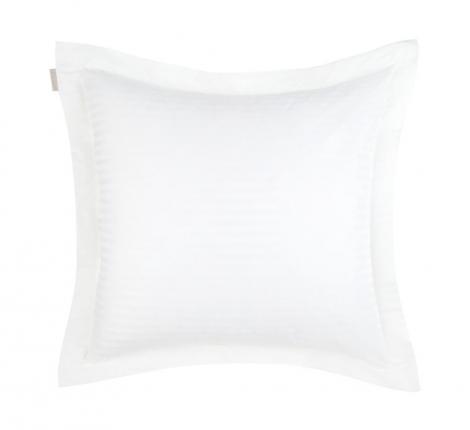 Наволочка "Sofi de Marko" Моне (белый) Страйп Сатин, 70х70 с ушками 5см (1 шт.)