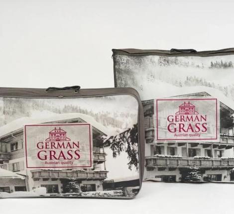 Одеяло пуховое всесезонное "ROYAL BALANCE GRASS", 200х200