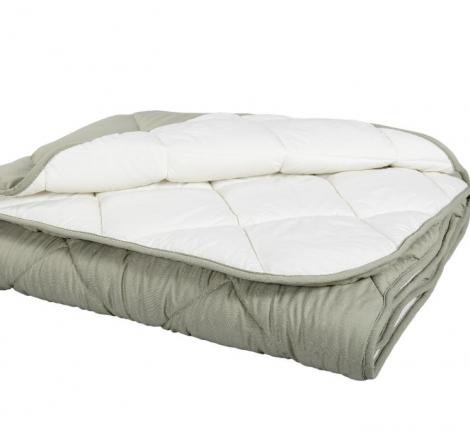 Одеяло легкое "FLUFFY DREAM" 172х205, Олива-Шампань