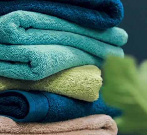 Полотенце "Blanc des Vosges" UNI CELADON (бирюзовый), 30х50-2шт.