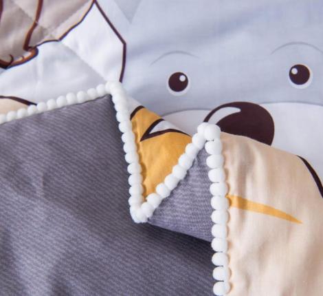 Постельное белье с одеялом детское "Sofi de Marko" Собачки Сатин, 1,5 спальный