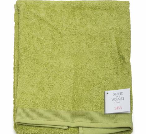 Полотенце махровое "Blanc des Vosges" UNI LICHEN (зеленый), 70х140
