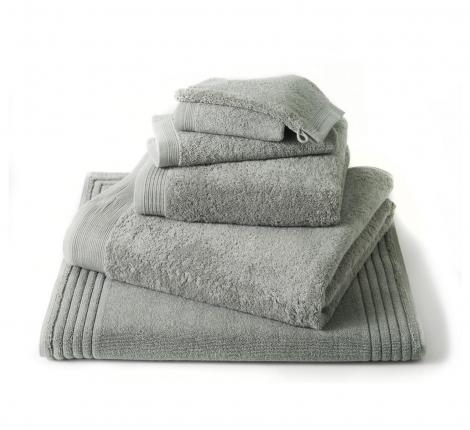 Полотенце махровое "Blanc des Vosges" UNI SILVER (серый), 100х150