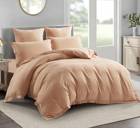 Постельное бельё "KARTEKS" VJT-03 вареный жаккард, Евро