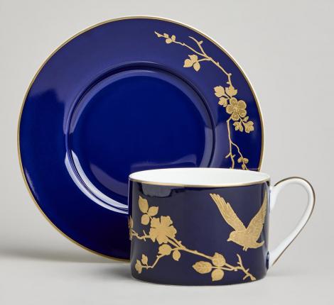 Чайная пара "GOLDEN BIRDS" 419-135, 240 мл