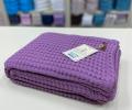 Покрывало вафельное "QUALITY" 200х240, лиловый