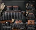 Постельное белье с одеялом "Kazanov.A." Чарли (графит брауни) Велюр/Egypt Cotton, 1,5 спальный