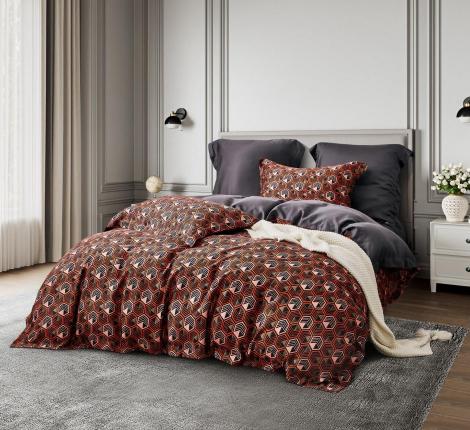 Постельное белье "Sofi de Marko" ПАОЛА №9 Тенсел, Семейный