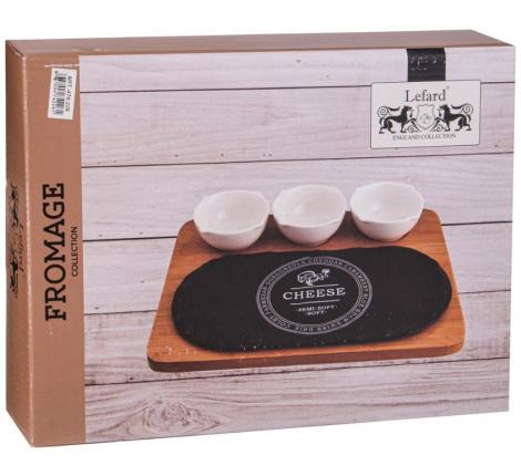 Набор для сыра "FROMAGE" 5 предметов, 31*23,5*1,5 см