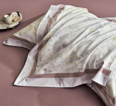 Постельное белье "Asabella" 2185-6 Мако-Сатин, Евро