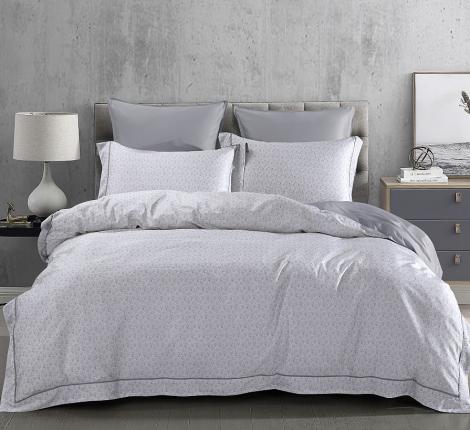 Постельное белье "Asabella" 2328-6 Сатин ДеЛюкс, Евро