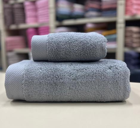 Полотенце микрокоттон AMBIELLA "TATLI" 50x90, серый