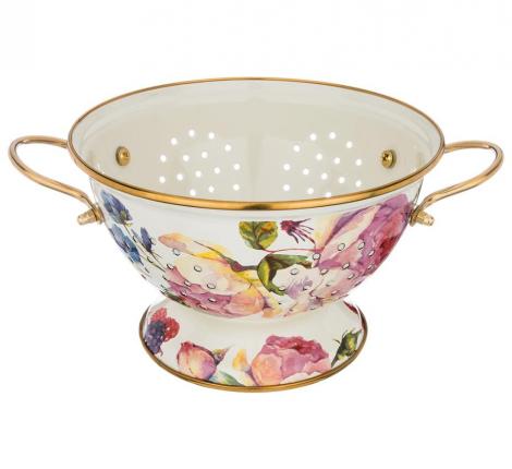 Дуршлаг эмалированный "ВИНТАЖ," 950-712, диаметр 22 см