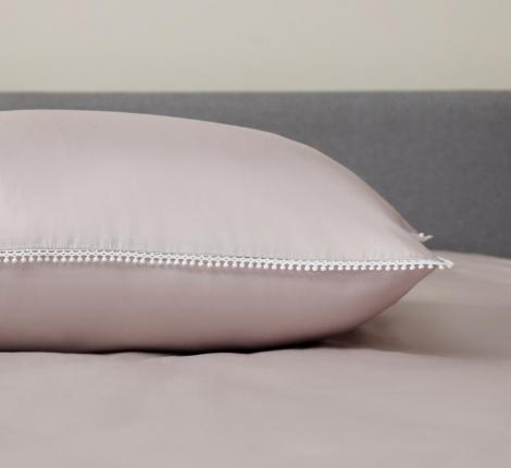 Постельное белье с одеялом "Sofi de Marko" Элиана (серо-лиловая) Сатин, Семейный