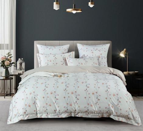 Постельное белье "Asabella" 2119-6 Мако-Сатин, Евро