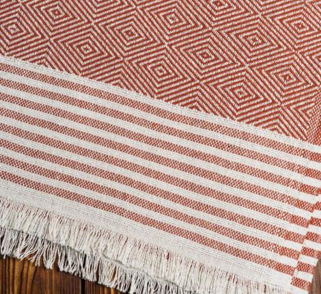 Плед "OLIVIA" кирпичный, 170Х210