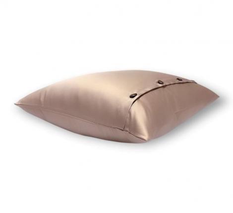 Наволочка декоративная "NUDE PINK ALLURE GRASS" Мако-Сатин, 50х50-2шт.