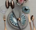 Двойное блюдо для закусок "Herdmar", 12,5х15,7 см (черный)
