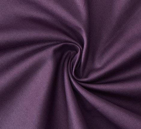 Постельное бельё "KARTEKS" сатин однотонный с кантом HK-10 (фиолетовый), 2 спальный