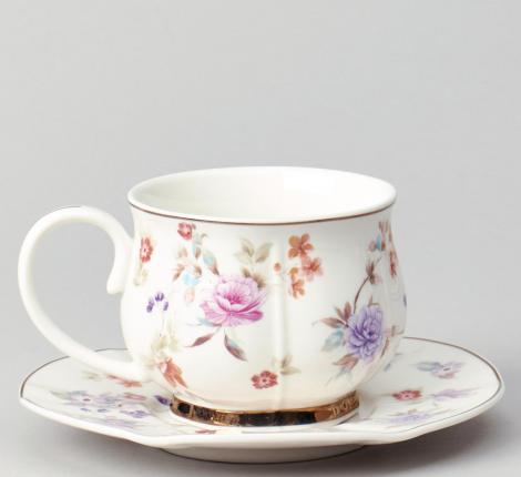 Чайный набор "ВРЕМЕНА ГОДА" 42-568 на 6 персон, 12 предметов (250 мл)