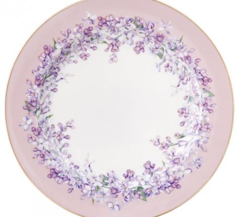 Набор закусочных тарелок 4 штуки "LILAC", диаметр 20,5 см